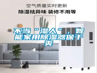 常見問題不當(dāng)“濕人”，智能家用除濕器保干爽