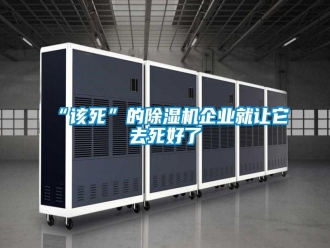 常見(jiàn)問(wèn)題“該死”的除濕機(jī)企業(yè)就讓它去死好了