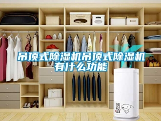 行業(yè)新聞吊頂式除濕機(jī)吊頂式除濕機(jī)有什么功能