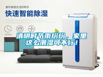 行業(yè)新聞清明時節(jié)雨紛紛，家里這么潮濕可不行！