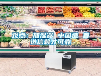 行業(yè)新聞觀點(diǎn)：加濕器 中國造 首選信賴才可靠