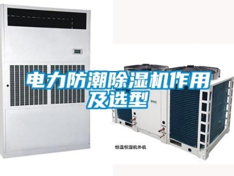 企業(yè)新聞電力防潮除濕機(jī)作用及選型