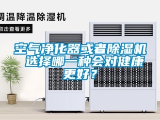 行業(yè)新聞空氣凈化器或者除濕機 選擇哪一種會對健康更好？