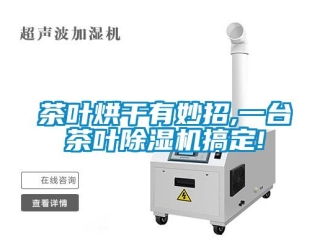 企業(yè)新聞茶葉烘干有妙招,一臺茶葉除濕機(jī)搞定!