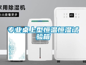 知識百科專業(yè)桌上型恒溫恒濕試驗箱