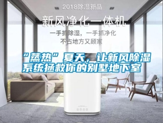 企業(yè)新聞“蒸熱”夏天，讓新風除濕系統(tǒng)拯救你的別墅地下室