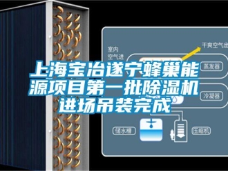 行業(yè)新聞上海寶冶遂寧蜂巢能源項(xiàng)目第一批除濕機(jī)進(jìn)場(chǎng)吊裝完成