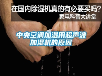 知識百科中央空調(diào)加濕用超聲波加濕機的原因