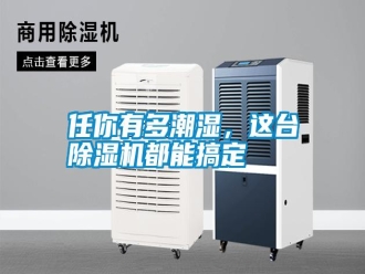 行業(yè)新聞任你有多潮濕，這臺(tái)除濕機(jī)都能搞定