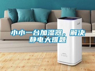 知識(shí)百科小小一臺(tái)加濕器，解決靜電大難題