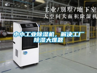 知識(shí)百科小小工業(yè)除濕機(jī)，解決工廠除濕大難題