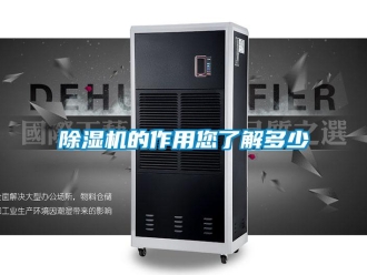 企業(yè)新聞除濕機的作用您了解多少