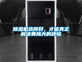 企業(yè)新聞除濕機(jī)選得好，才能真正解決黃梅天的煩惱