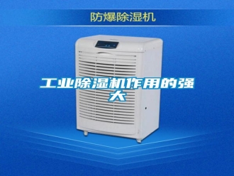 企業(yè)新聞工業(yè)除濕機(jī)作用的強(qiáng)大