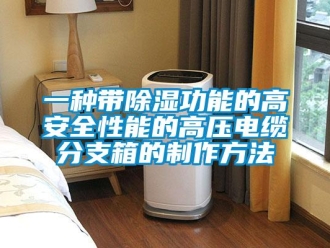 企業(yè)新聞一種帶除濕功能的高安全性能的高壓電纜分支箱的制作方法