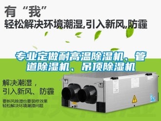 行業(yè)新聞專業(yè)定做耐高溫除濕機、管道除濕機、吊頂除濕機