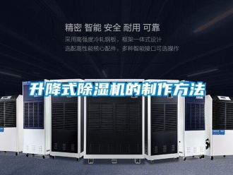 行業(yè)新聞升降式除濕機的制作方法