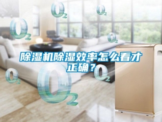 常見問題除濕機(jī)除濕效率怎么看才正確？