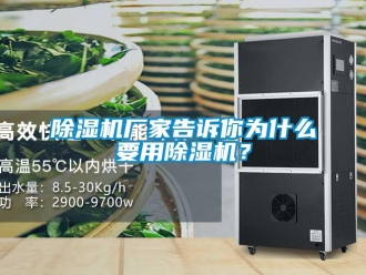 企業(yè)新聞除濕機廠家告訴你為什么要用除濕機？