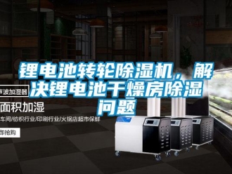 常見問題鋰電池轉輪除濕機，解決鋰電池干燥房除濕問題