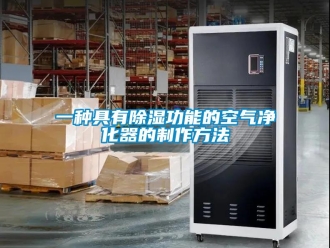 行業(yè)新聞一種具有除濕功能的空氣凈化器的制作方法