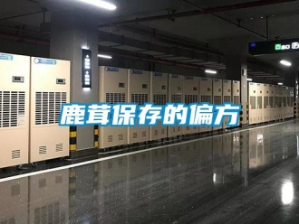 行業(yè)新聞鹿茸保存的偏方