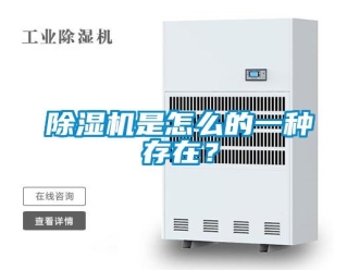 常見問題除濕機(jī)是怎么的一種存在？