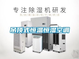 知識百科吊頂式恒溫恒濕空調(diào)