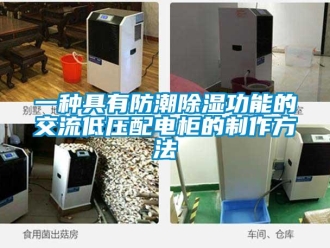 常見問題一種具有防潮除濕功能的交流低壓配電柜的制作方法