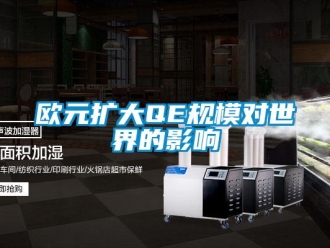 行業(yè)新聞歐元擴(kuò)大QE規(guī)模對世界的影響