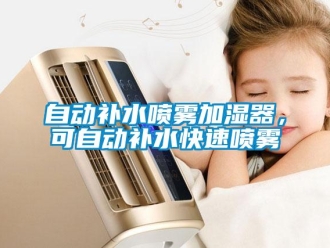 知識(shí)百科自動(dòng)補(bǔ)水噴霧加濕器，可自動(dòng)補(bǔ)水快速?lài)婌F
