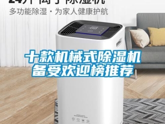 行業(yè)新聞十款機械式除濕機備受歡迎榜推薦