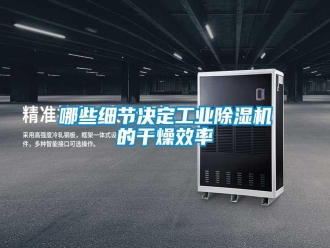 行業(yè)新聞哪些細(xì)節(jié)決定工業(yè)除濕機(jī)的干燥效率