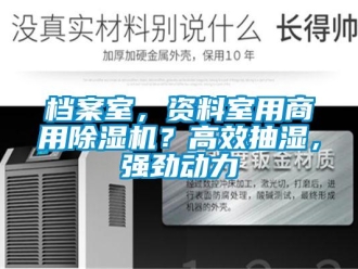 企業(yè)新聞檔案室，資料室用商用除濕機(jī)？高效抽濕，強(qiáng)勁動力