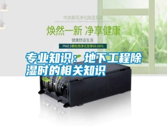 知識百科專業(yè)知識：地下工程除濕時的相關(guān)知識