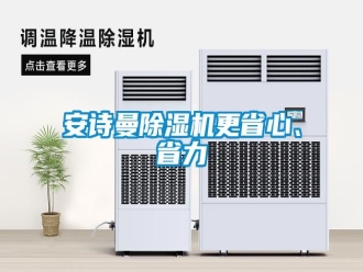 企業(yè)新聞安詩曼除濕機更省心、省力