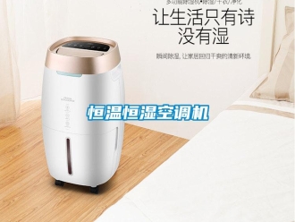 行業(yè)新聞恒溫恒濕空調(diào)機