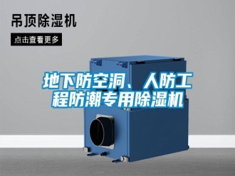 企業(yè)新聞地下防空洞、人防工程防潮專用除濕機