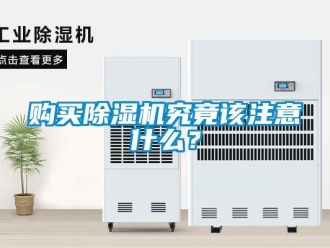 企業(yè)新聞購買除濕機(jī)究竟該注意什么？