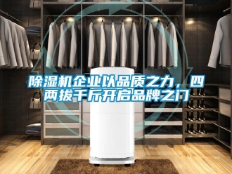 常見問題除濕機企業(yè)以品質之力，四兩拔千斤開啟品牌之門