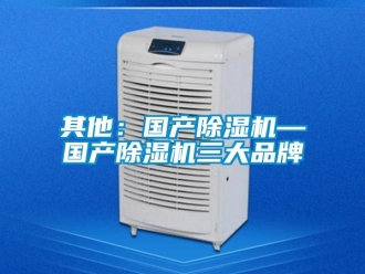 企業(yè)新聞其他：國產除濕機—國產除濕機三大品牌
